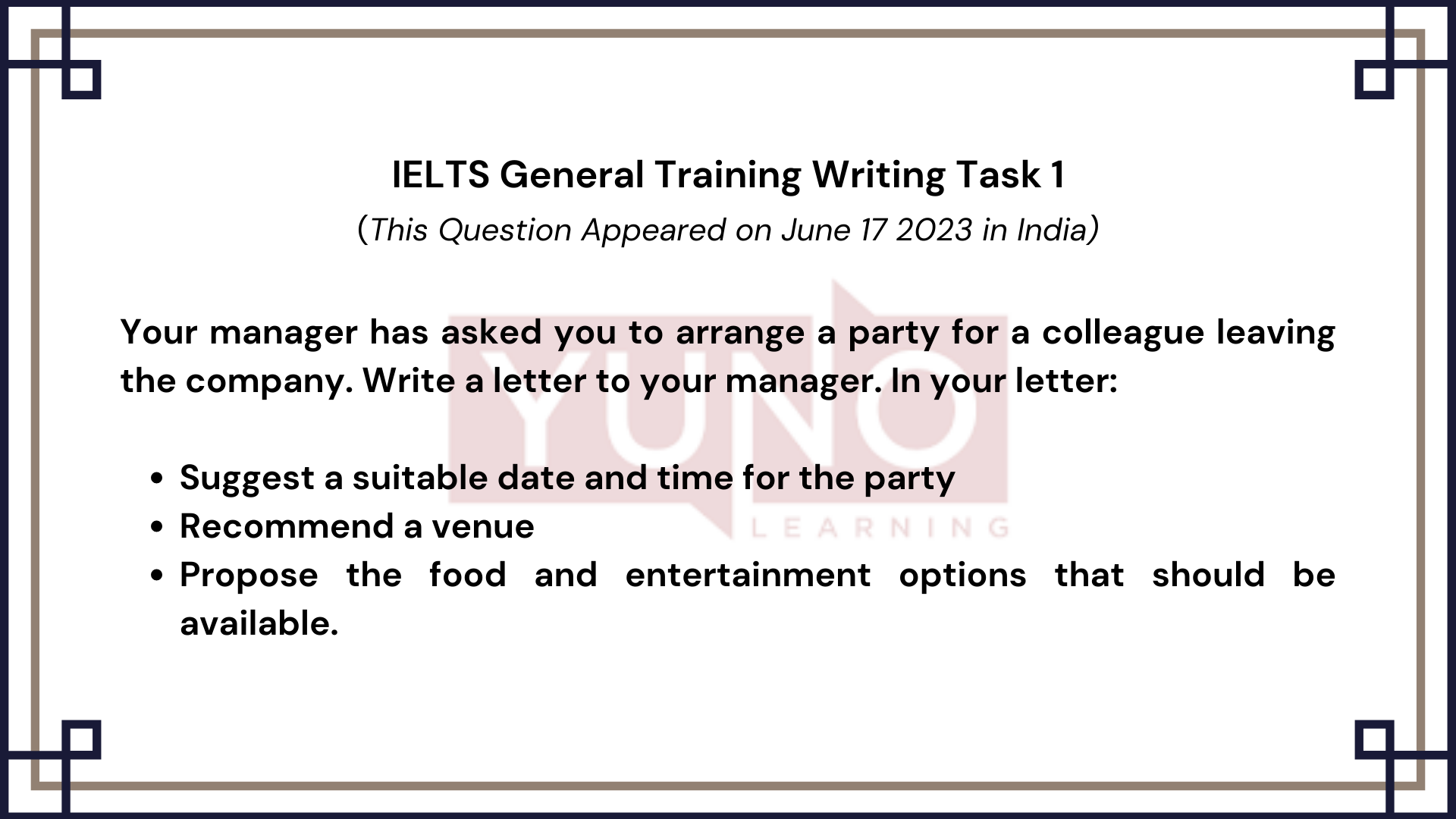 17 June 2023 IELTS Semi-Formal Letter to give Suggestion